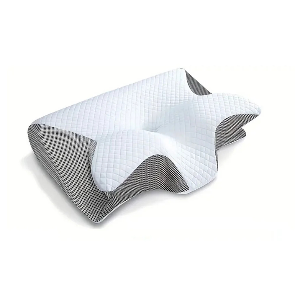 Memory Foam Cervical Neck Pillow – memory foam material close-up